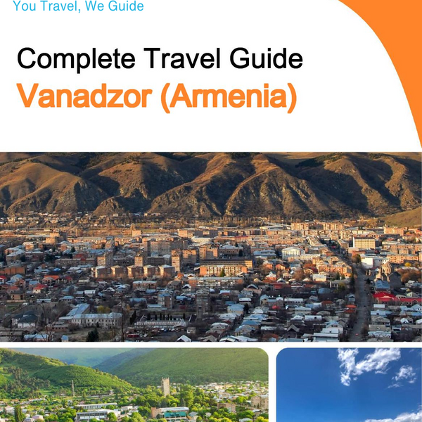 The city guide for Vanadzor (Armenia)