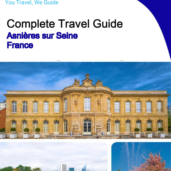 The city trip guide for Asnières sur Seine (France)