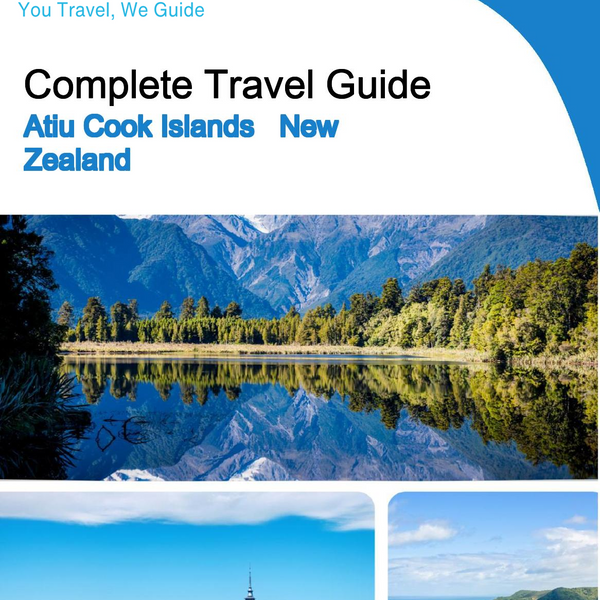 The city trip guide for Atiu (Cook Islands New Zealand)