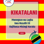 Language Guide For Catalan in Swahili