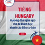Language Guide For Hungarian in Vietnamese