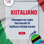 Language Guide For Italian in Swahili