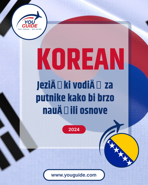 Language Guide For Korean in Bosnian