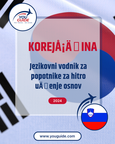 Language Guide For Korean in Slovenian