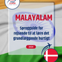 Language Guide For Malayalam in Danish