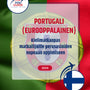 Language Guide For Portuguese (European) in Finnish