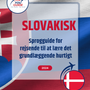 Language Guide For Slovak in Danish
