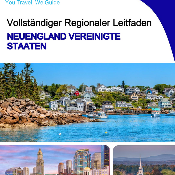 The Regional travel guide for New England (United States)