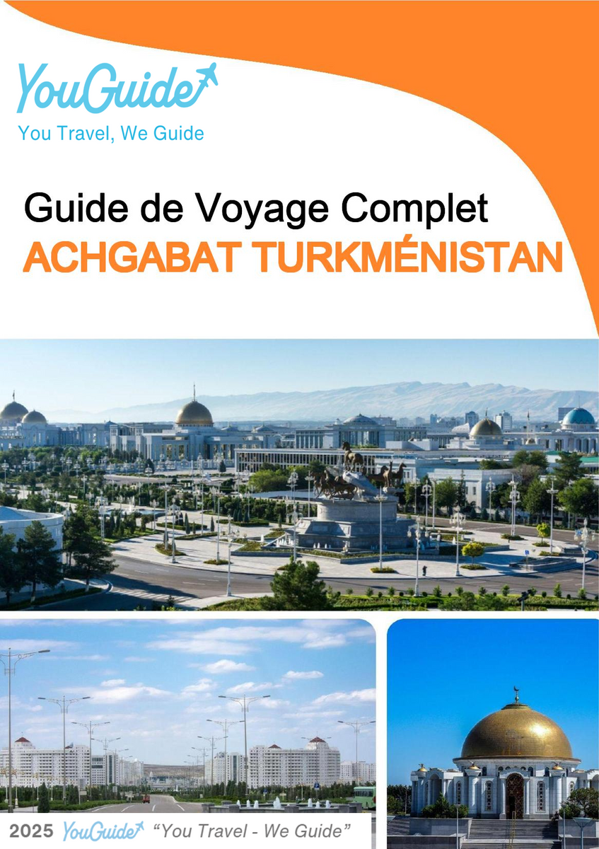 The city guide for Ashgabat (Turkmenistan)