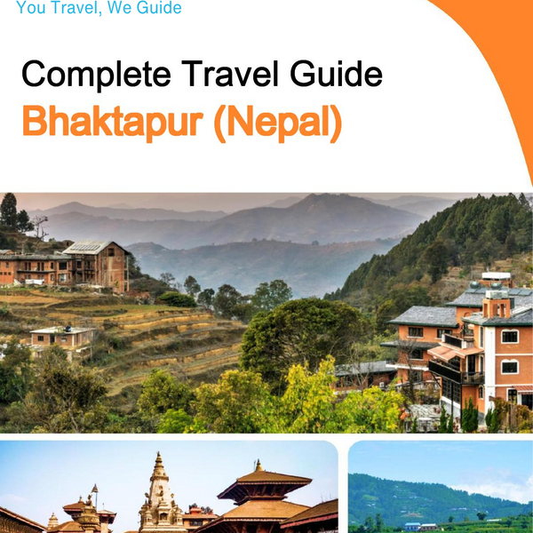The city guide for Bhaktapur (Nepal)
