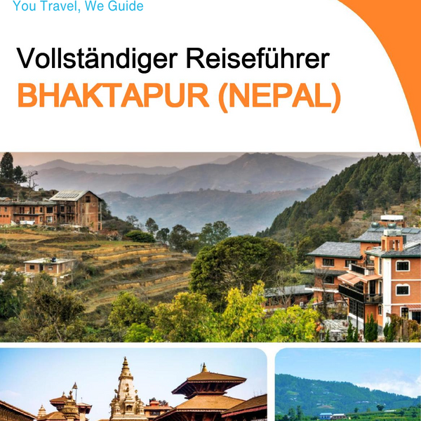 The city guide for Bhaktapur (Nepal)