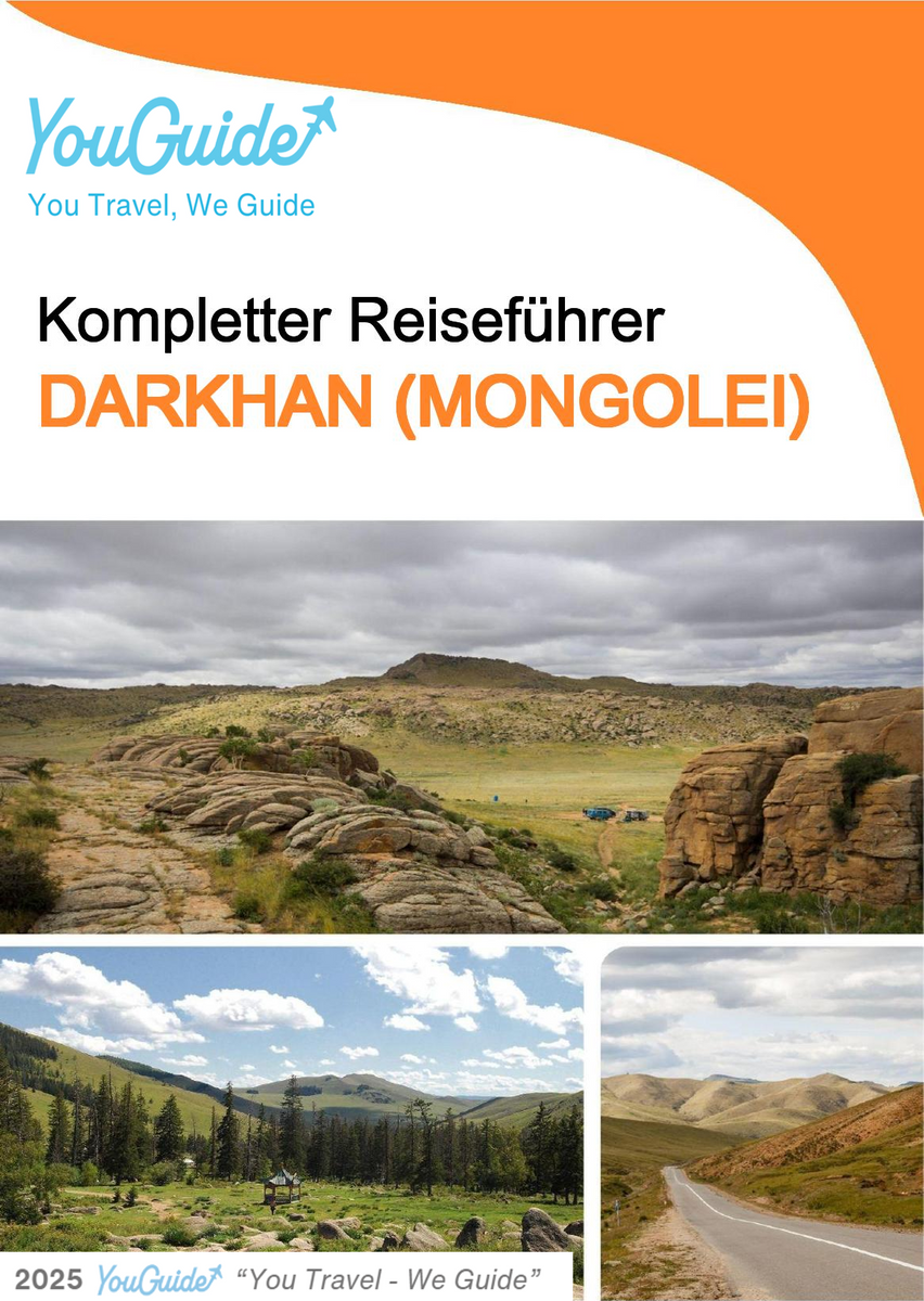 The city guide for Darkhan (Mongolia)