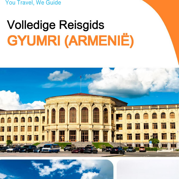 The city guide for Gyumri (Armenia)