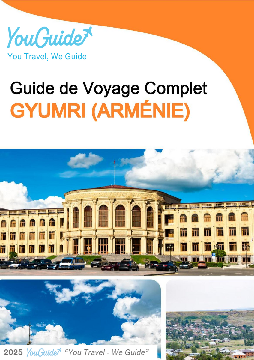 The city guide for Gyumri (Armenia)