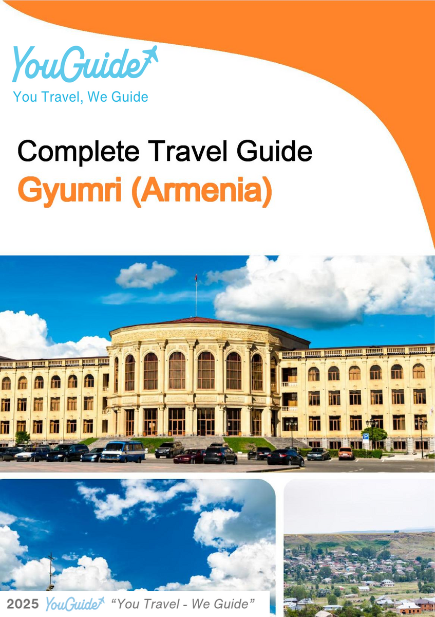 The city guide for Gyumri (Armenia)