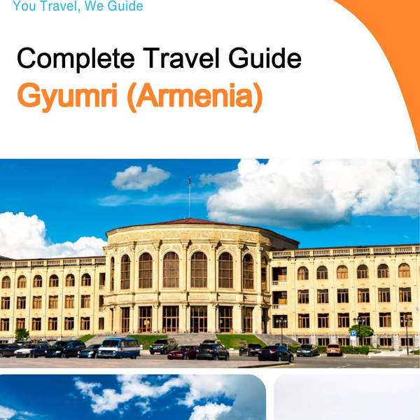 The city guide for Gyumri (Armenia)