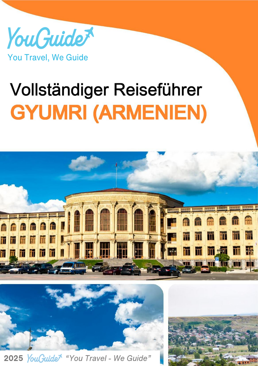 The city guide for Gyumri (Armenia)