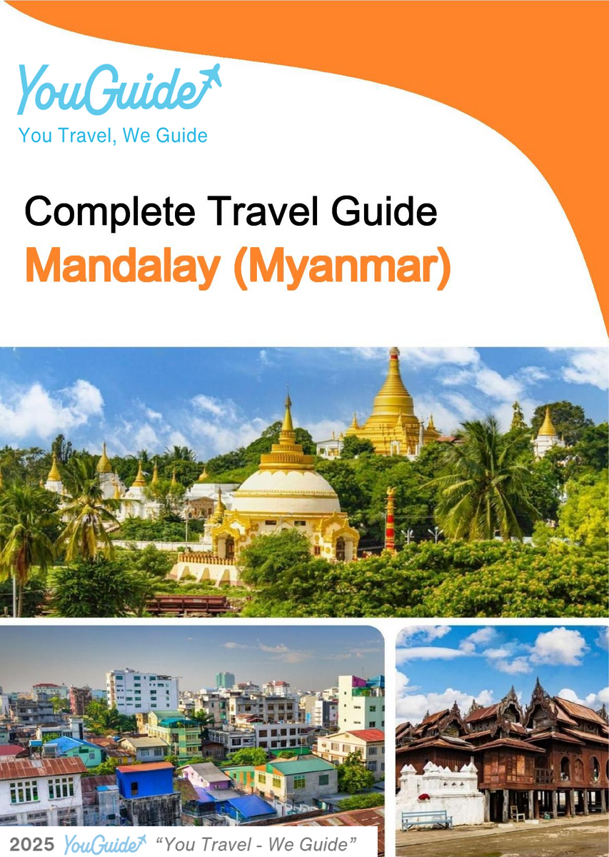 The city guide for Mandalay (Myanmar)