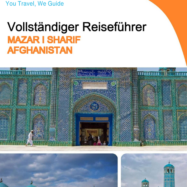 The city guide for Mazar i Sharif (Afghanistan)