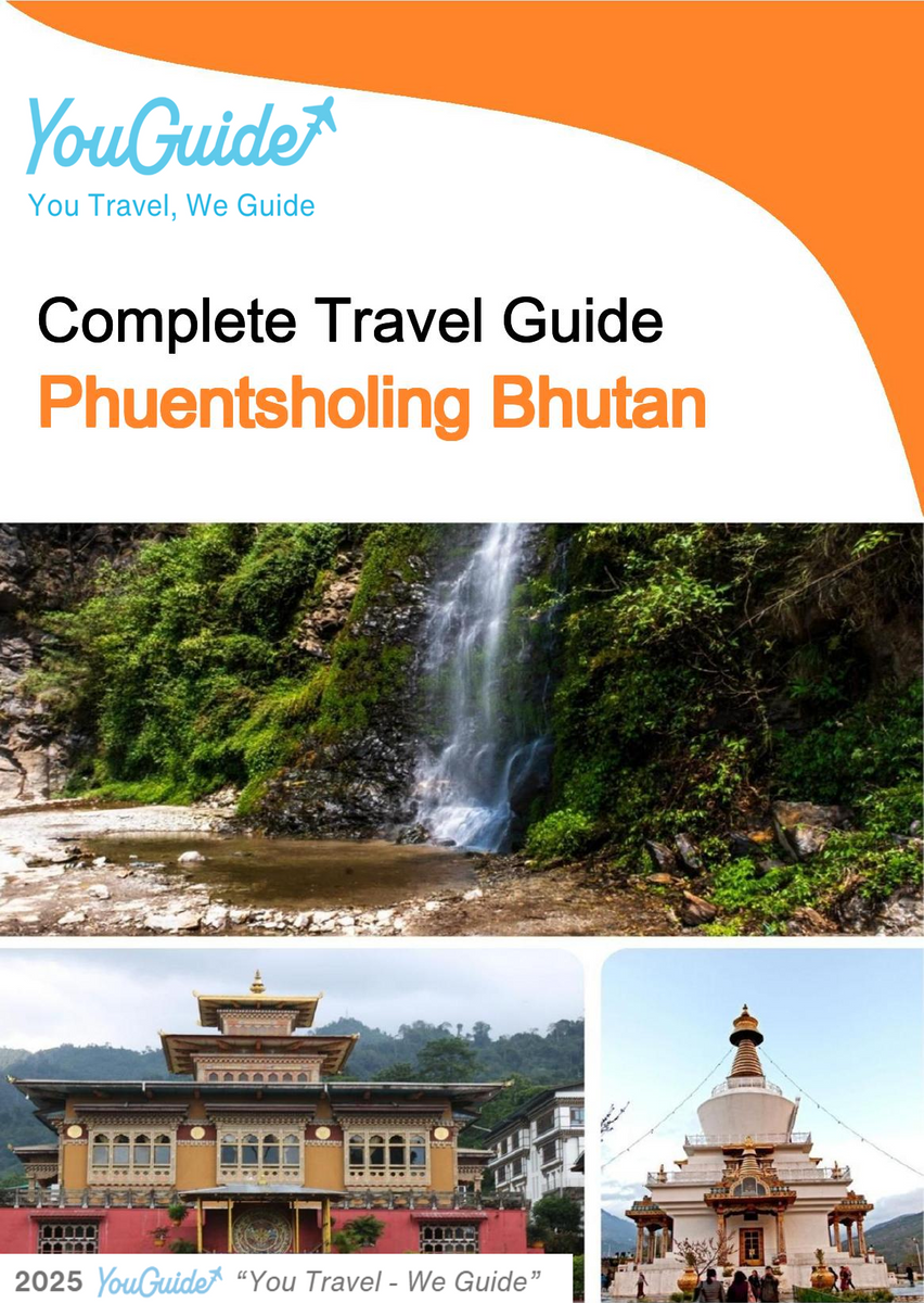 The city guide for Phuentsholing (Bhutan)