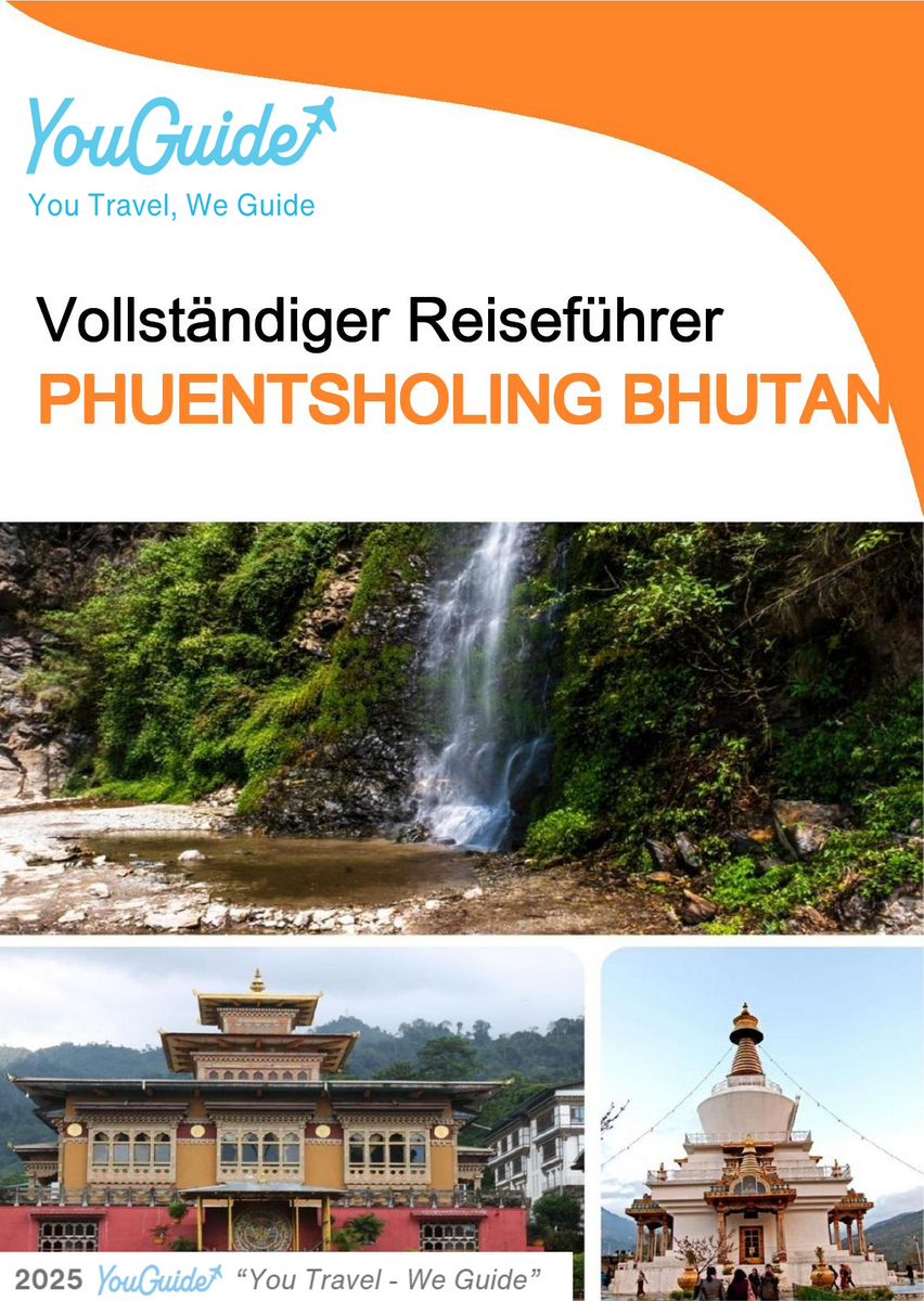 The city guide for Phuentsholing (Bhutan)