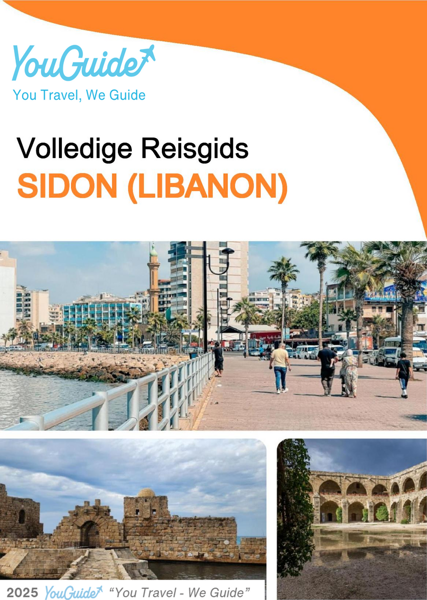 The city guide for Sidon (Lebanon)