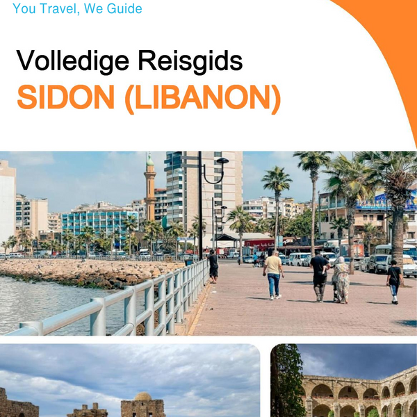 The city guide for Sidon (Lebanon)