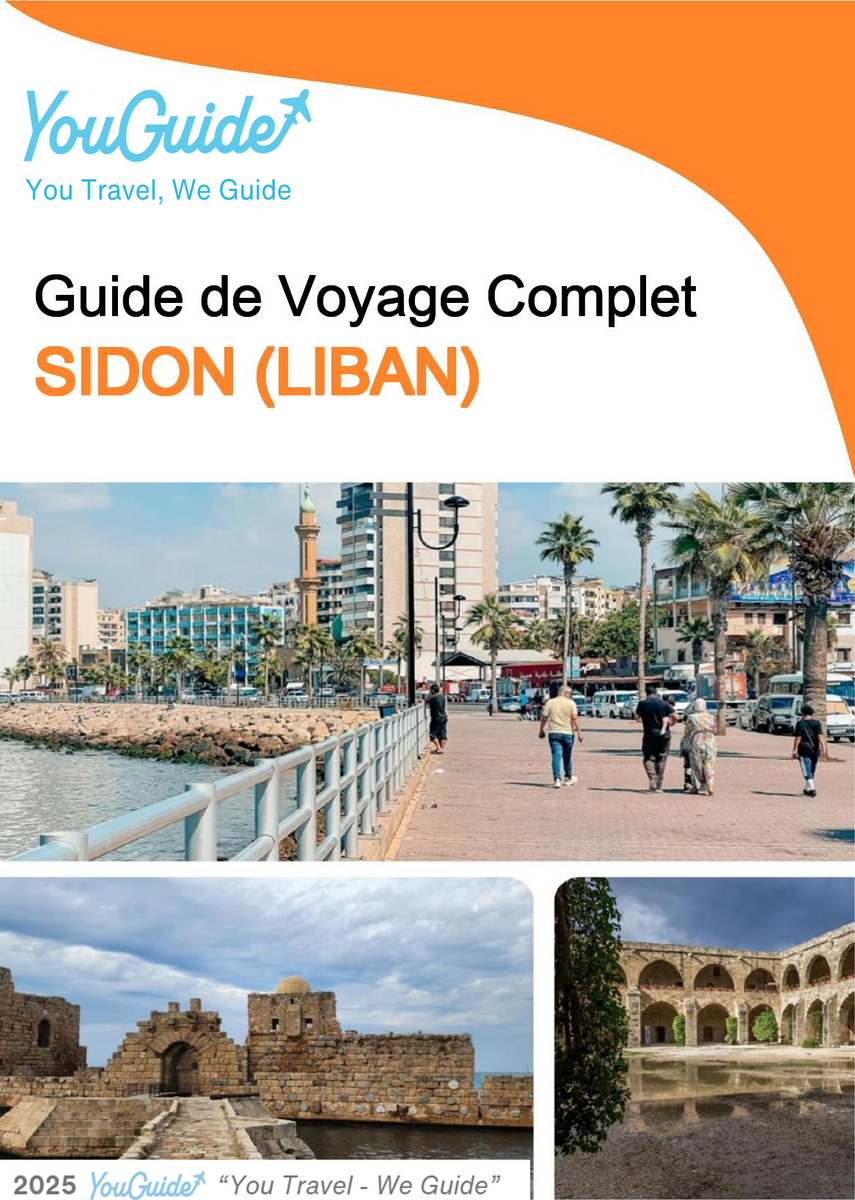 The city guide for Sidon (Lebanon)