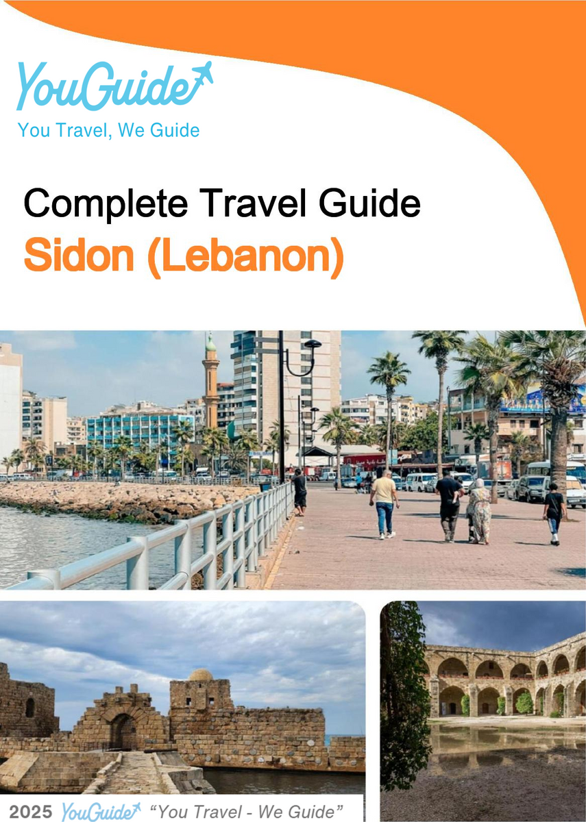The city guide for Sidon (Lebanon)