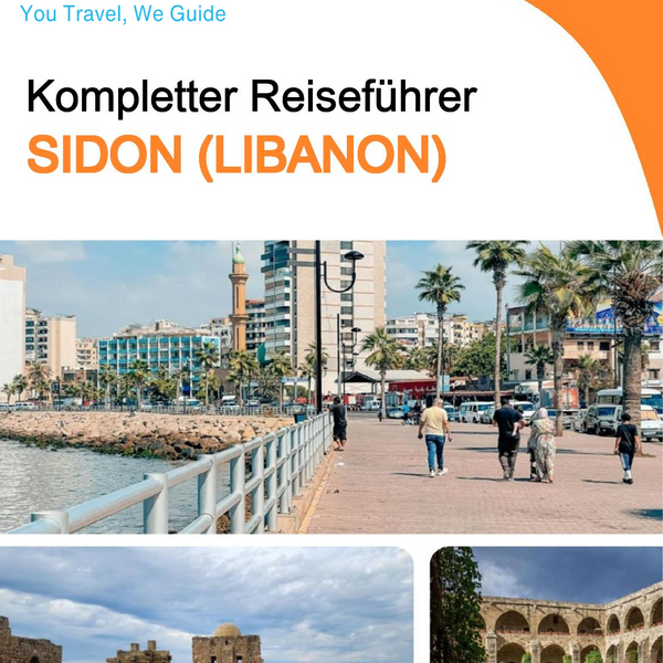 The city guide for Sidon (Lebanon)