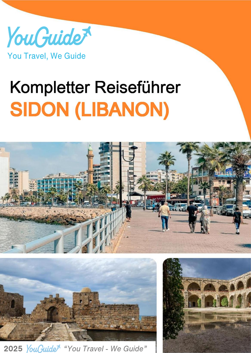 The city guide for Sidon (Lebanon)