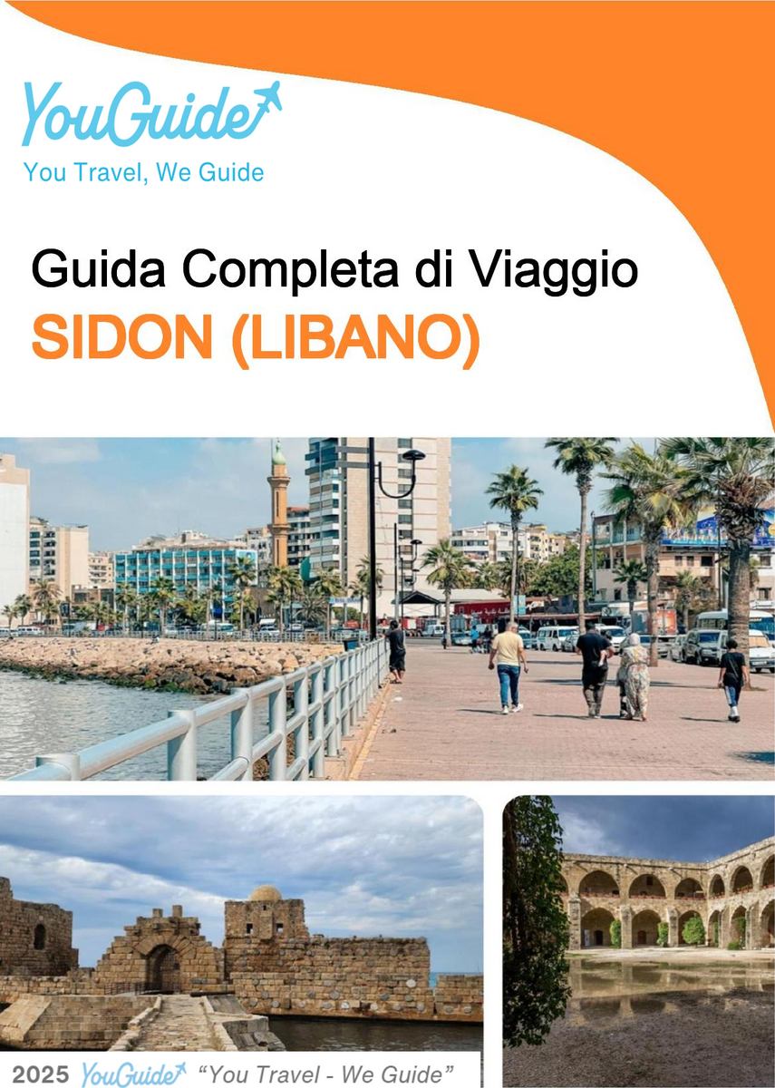 The city guide for Sidon (Lebanon)