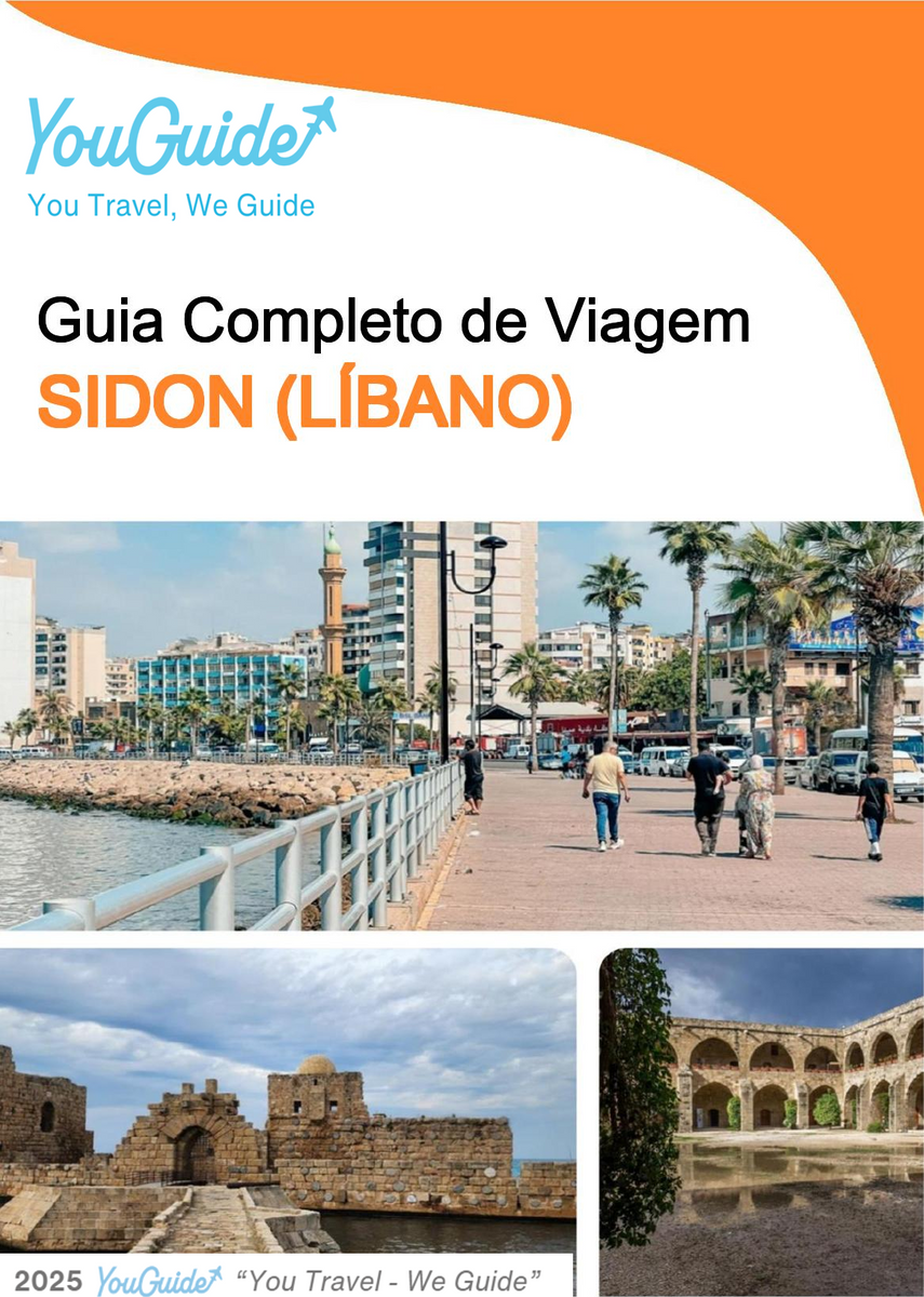 The city guide for Sidon (Lebanon)