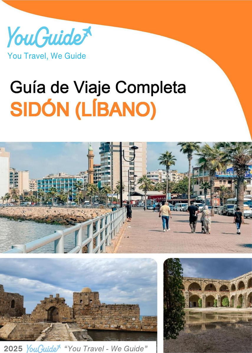 The city guide for Sidon (Lebanon)
