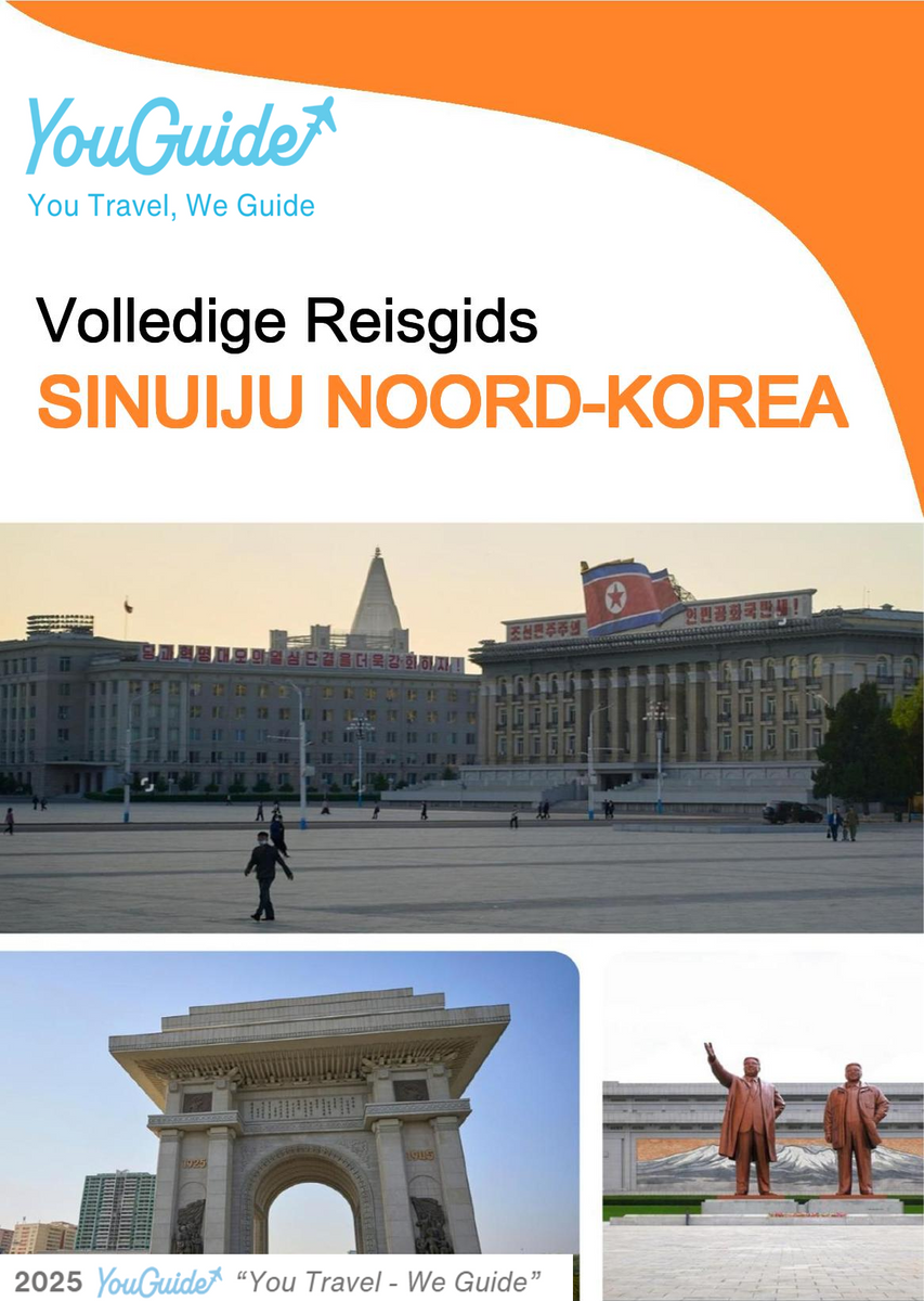 The city guide for Sinuiju (North Korea)
