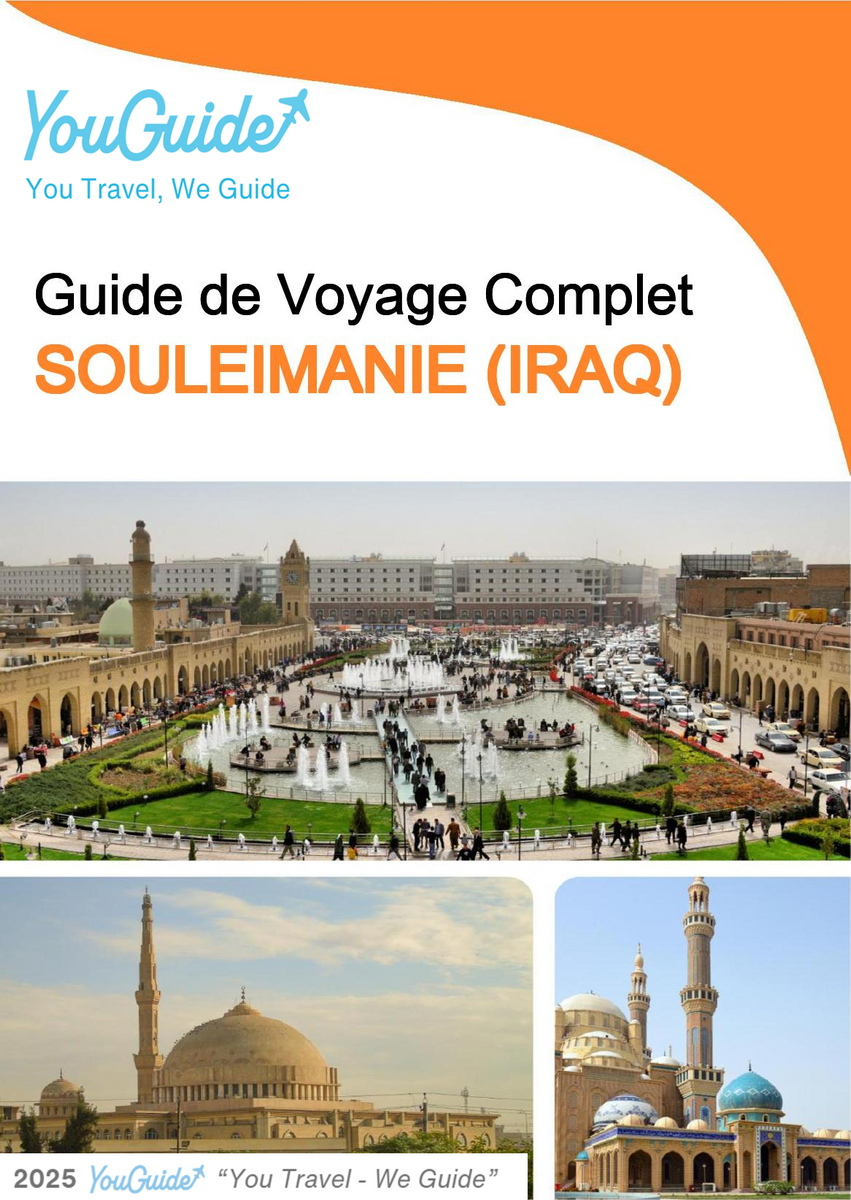 The city guide for Sulaimaniyah (Iraq)