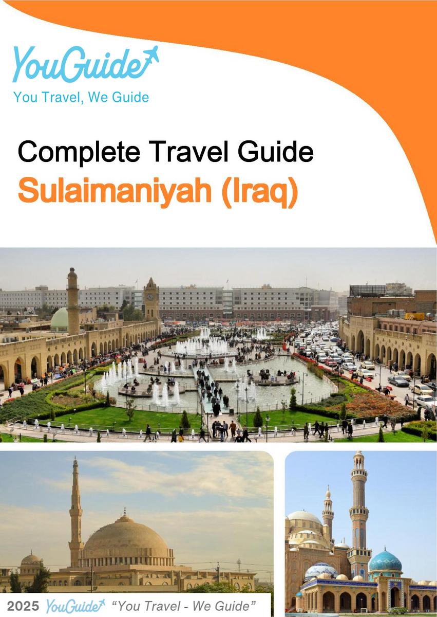 The city guide for Sulaimaniyah (Iraq)