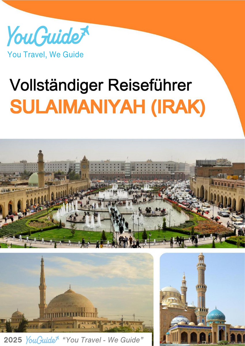 The city guide for Sulaimaniyah (Iraq)