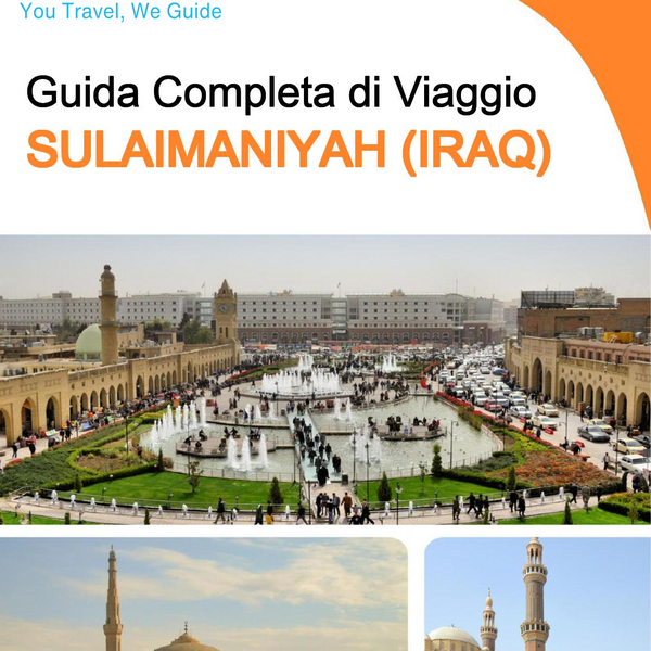 The city guide for Sulaimaniyah (Iraq)
