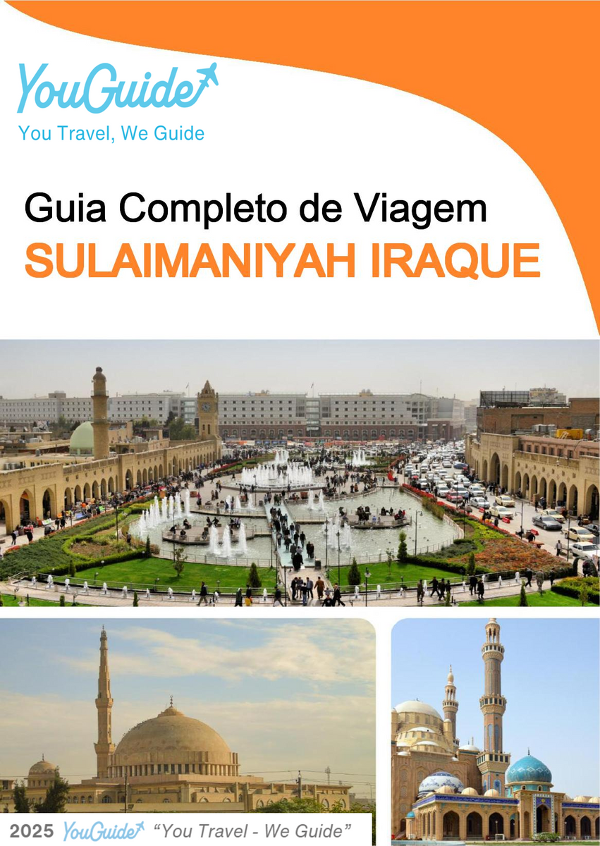 The city guide for Sulaimaniyah (Iraq)