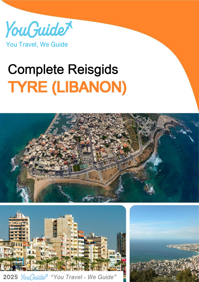 The city guide for Tyre (Lebanon)