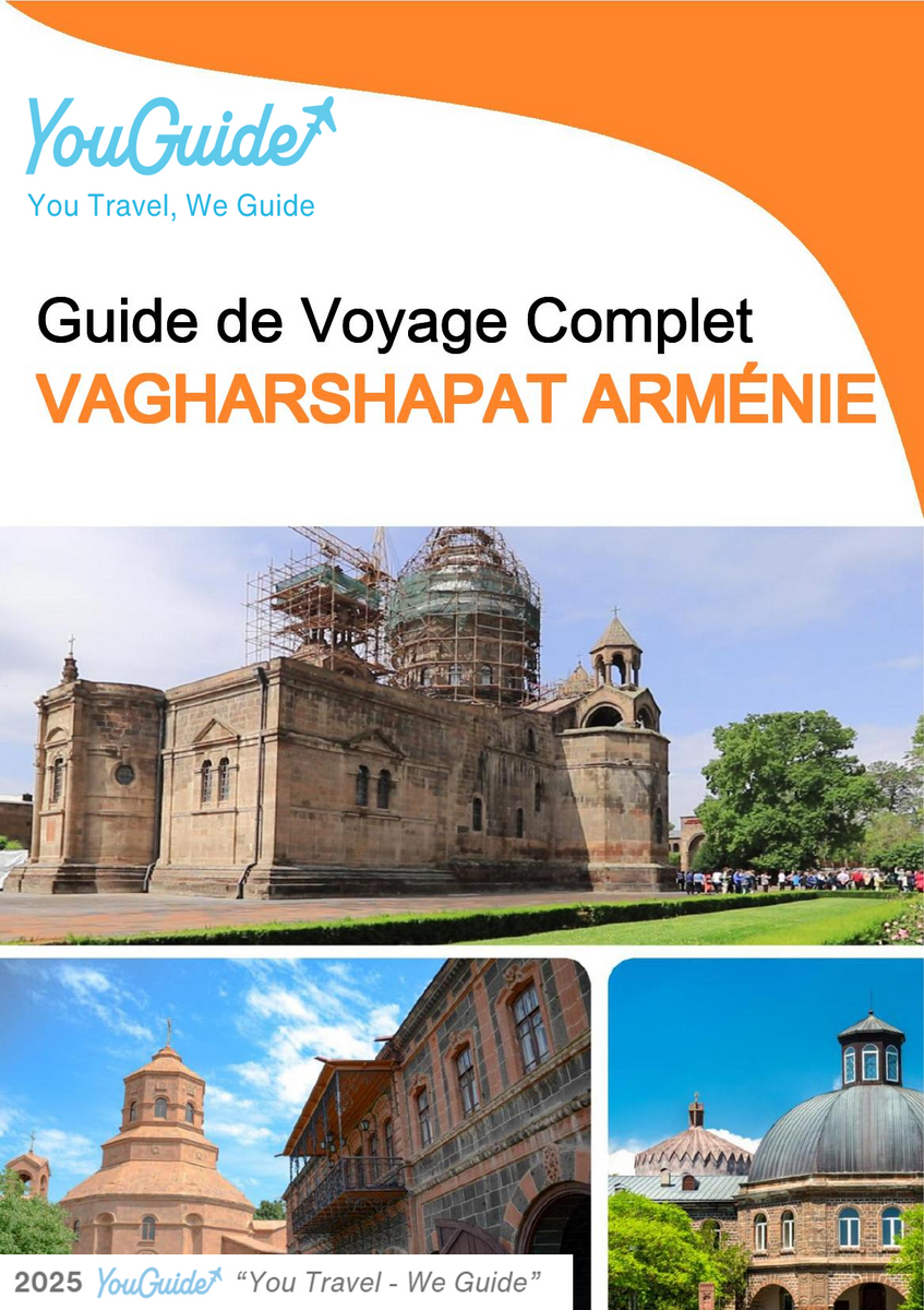 The city guide for Vagharshapat (Armenia)