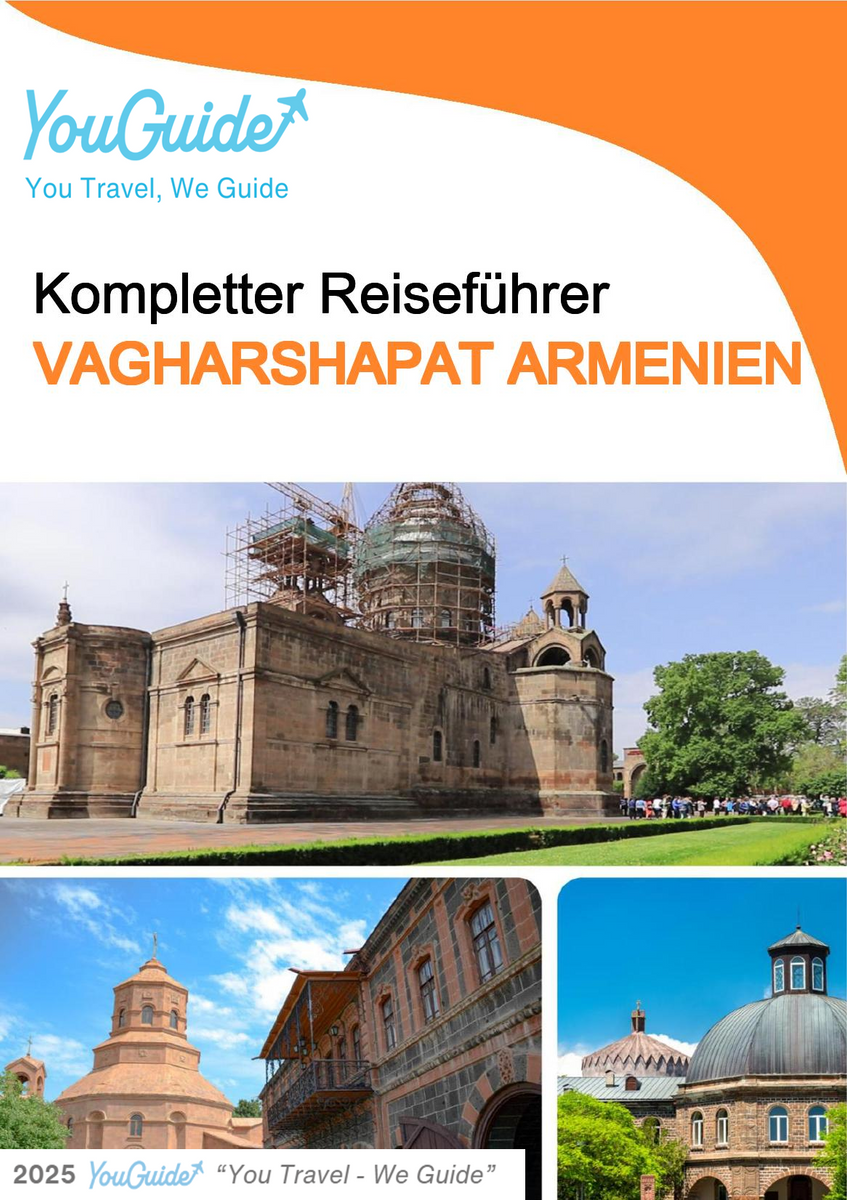 The city guide for Vagharshapat (Armenia)