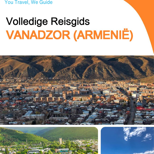 The city guide for Vanadzor (Armenia)