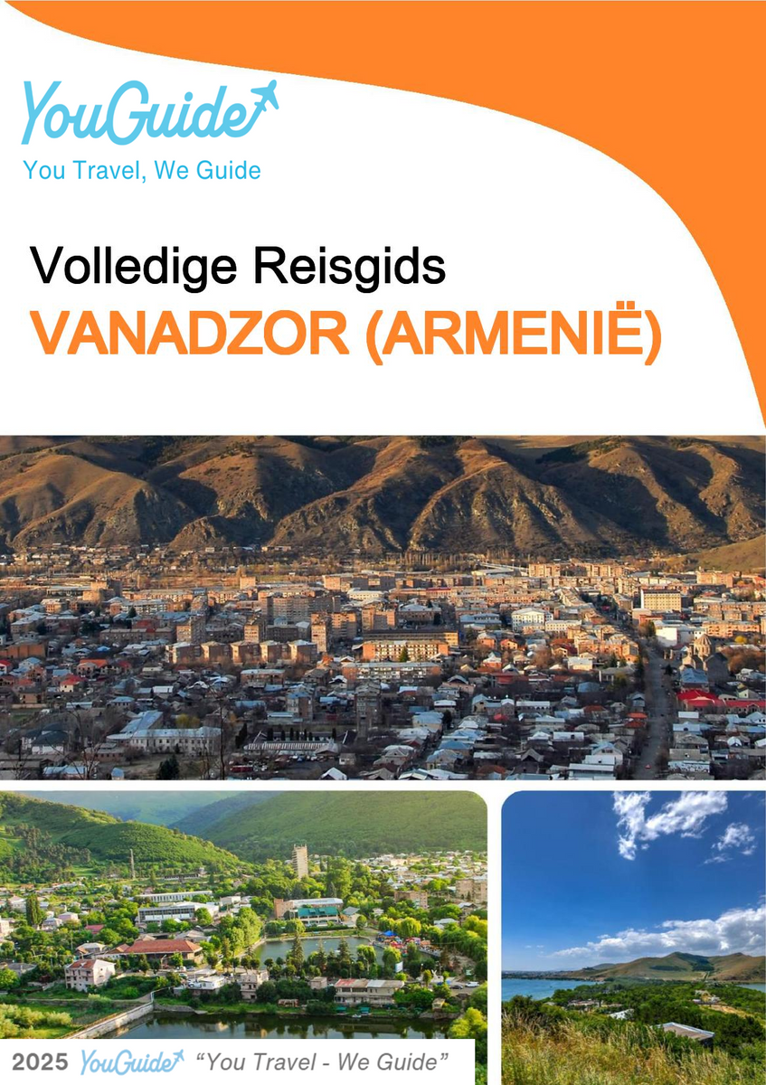 The city guide for Vanadzor (Armenia)