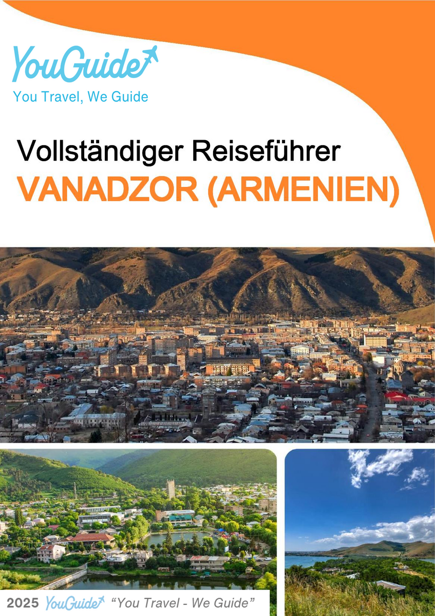 The city guide for Vanadzor (Armenia)