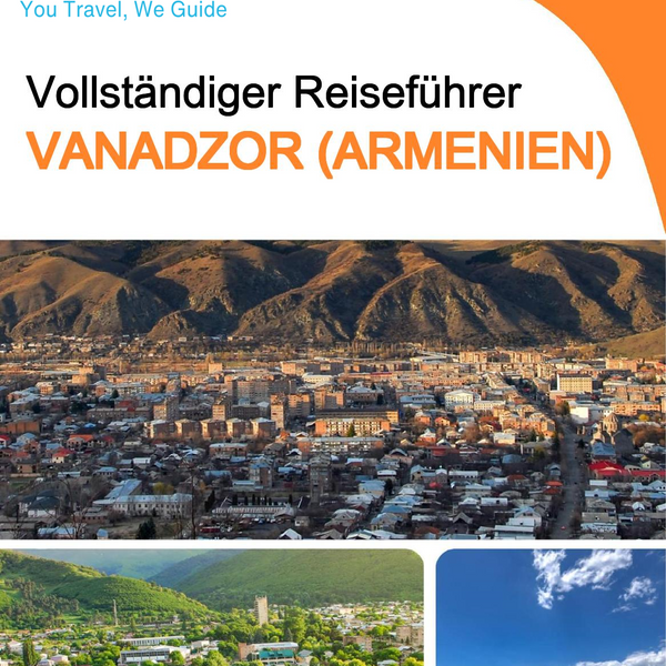 The city guide for Vanadzor (Armenia)