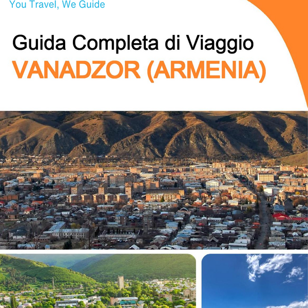 The city guide for Vanadzor (Armenia)