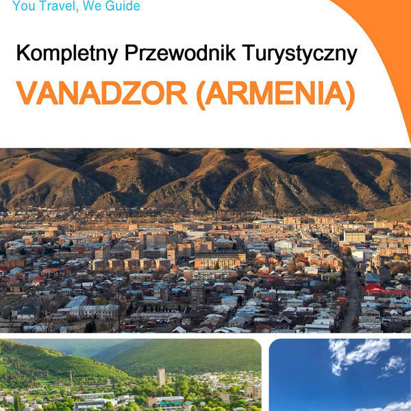 The city guide for Vanadzor (Armenia)