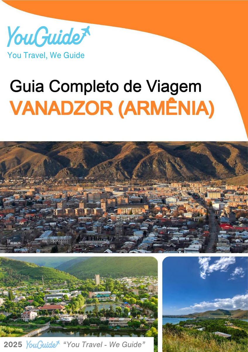 The city guide for Vanadzor (Armenia)